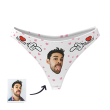 3D Preview LOVER - WOMEN'S CUSTOM FACE THONG PANTY