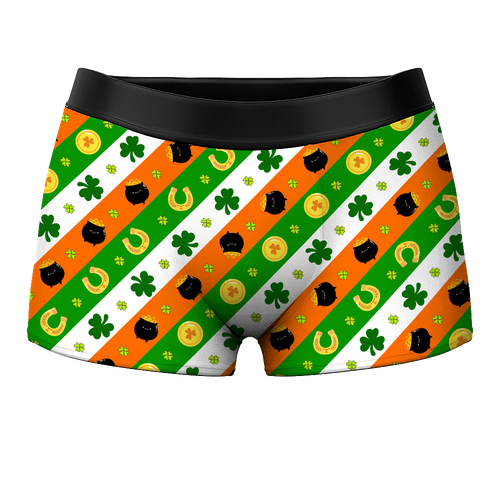 Men's Boxer Shorts - Lucky Gold Pouch