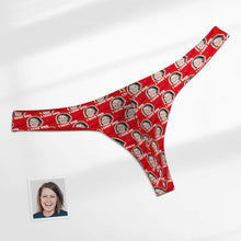 Custom Face Heart Men's Thong Love You Men's Briefs - CustomFacePajamas