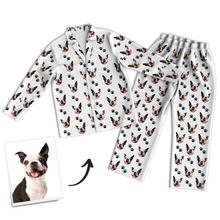 Custom Dog Photo Pajama Pants, Nightwear, Sleepwear