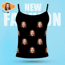 Custom Face Camisole Women Tank Top Multiple Color Options