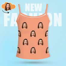 Custom Face Camisole Women Tank Top Multiple Color Options