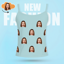 Custom Face Camisole Women Tank Top Multiple Color Options