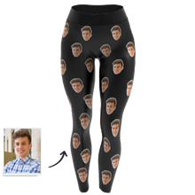 Custom Face Leggings - Colorful