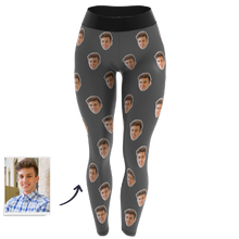 Custom Face Leggings - Colorful