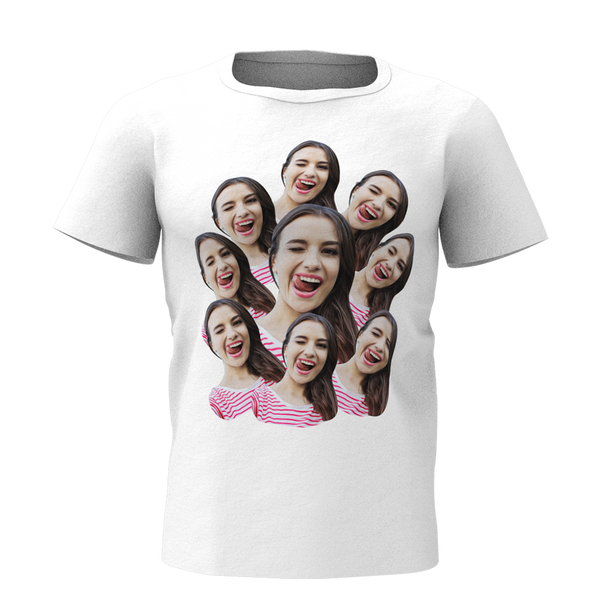 Custom Faces Funny Man T-shirt - MyfaceTshirt