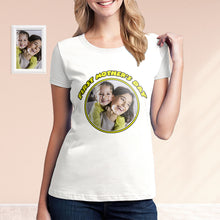 Personalised Photo My First Mother's Day T-Shirt Gifts For Mom - MyFacepajamas