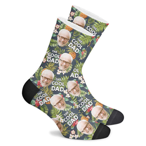 Custom Cool Dad Tropical Socks - Unisex