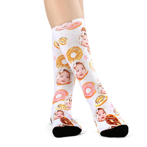 Custom Donut Socks - Unisex