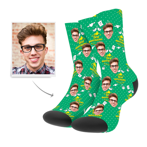 Custom Best Boyfriend Socks - Unisex