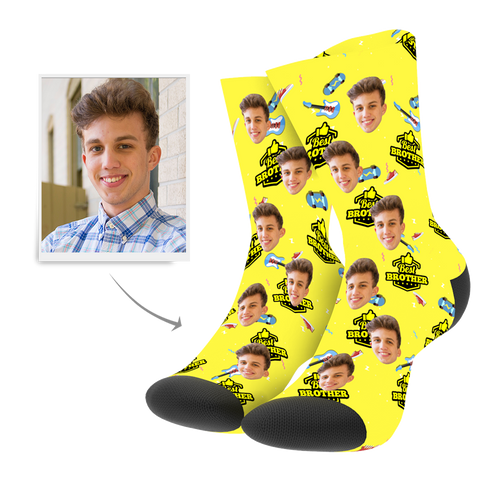 Custom Best Brother Socks - Unisex