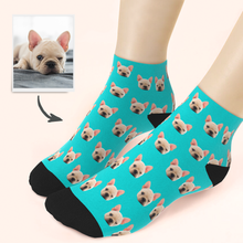 Custom Face Pet Ankle Socks - Unisex