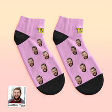 Custom Face Socks Low Cut Ankle Socks Summer Socks