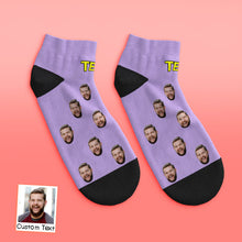 Custom Face Socks Low Cut Ankle Socks Summer Socks