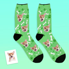 Custom Dog Photo Socks - Unisex