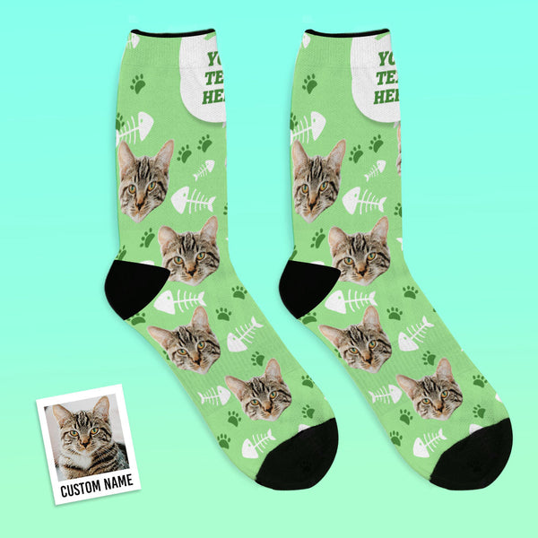 Custom Cat Socks - Unisex