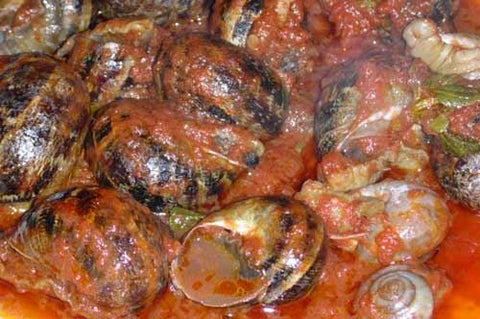 Monacelle snails with sauce recipe