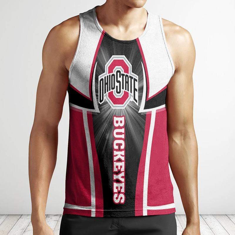 ohio state sleeveless hoodie