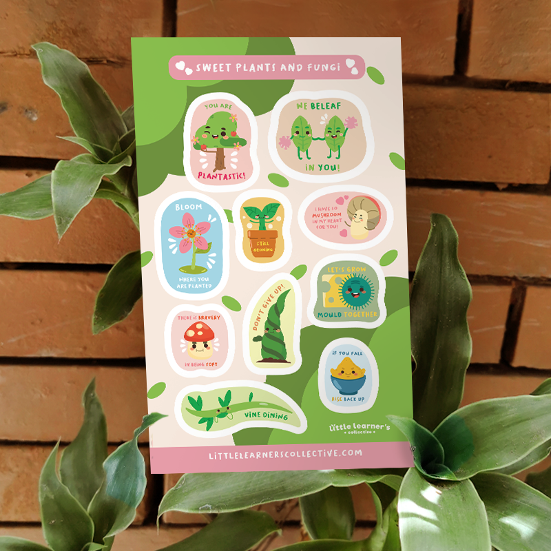 Generic Plants Sticker Sheet