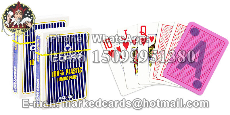 Copag Jumbo Face Poker Cards with Invisible ink