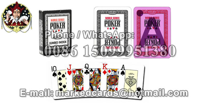 Modiano WSOP magic marked cards