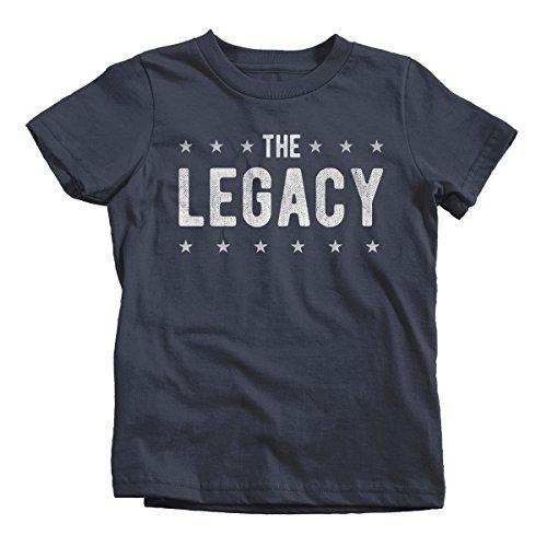 Shirts By Sarah Boy's Kids Matching Father Son T-Shirt Legend Legacy Tee