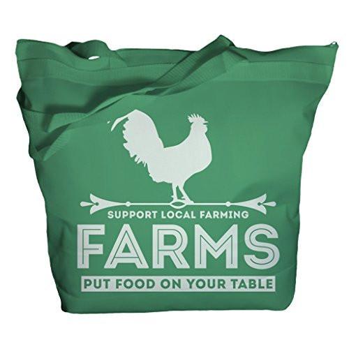 Shirts By Sarah Tote Bag Farming Totes Farms Put Food On Table Support Bags