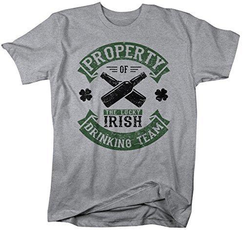Shirts By Sarah Men's Funny ST. Patrick's Day Irish Drinking Team T-Sh ...