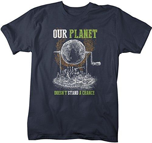 Shirts By Sarah Men's Earth Day T-Shirt Dying Planet Industr