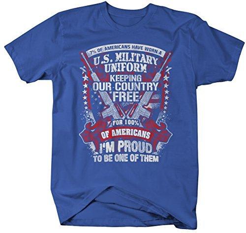 Shirts By Sarah Men's Funny Patriotic Veteran's T-Shirt Wear Military ...
