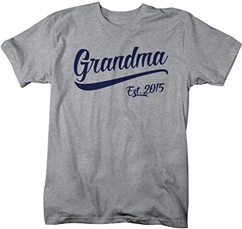 Shirts By Sarah Women's Grandma Est. 2015 T-Shirt Unisex Established S ...