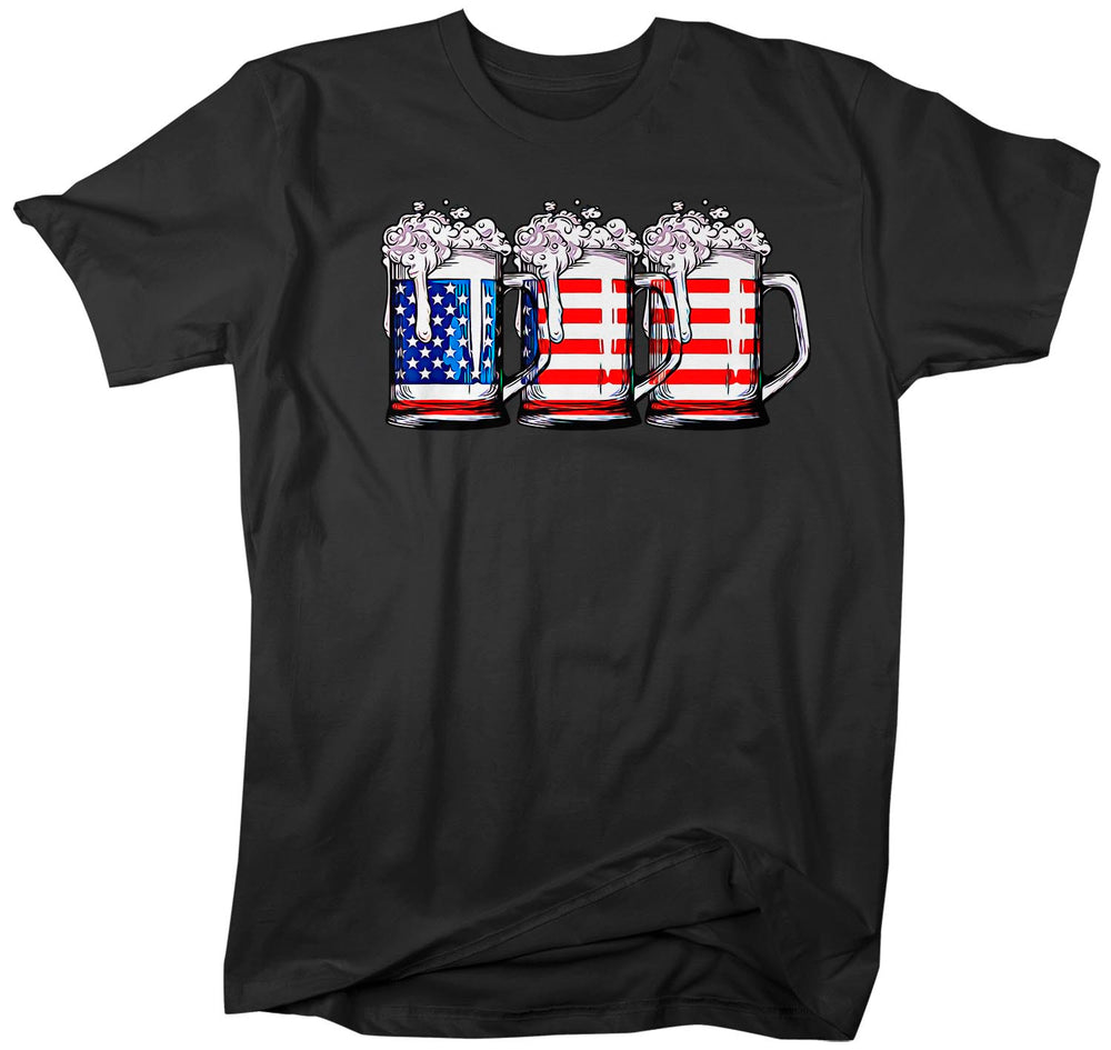 Shirts By Sarah Men's Patriotic 4th July T-Shirt Merica Est. 1776 Shir ...