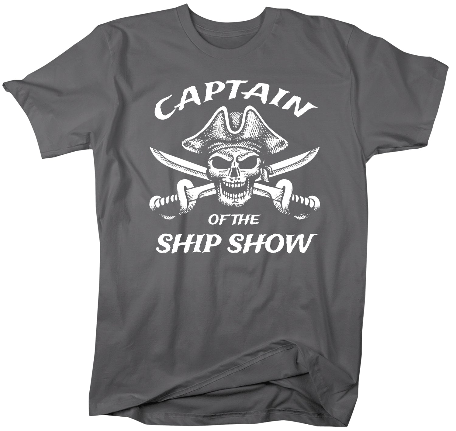 Men's Funny Pirate Shirt Captain Shirt Ship Show Shirt Funny Boater | Shirts By Sarah