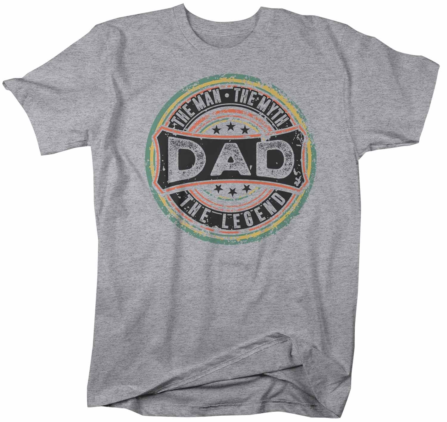 Klassiek klant Grafiek Men's Funny Dad T Shirt Father's Day Gift Man Myth Legend Shirt Vintag |  Shirts By Sarah