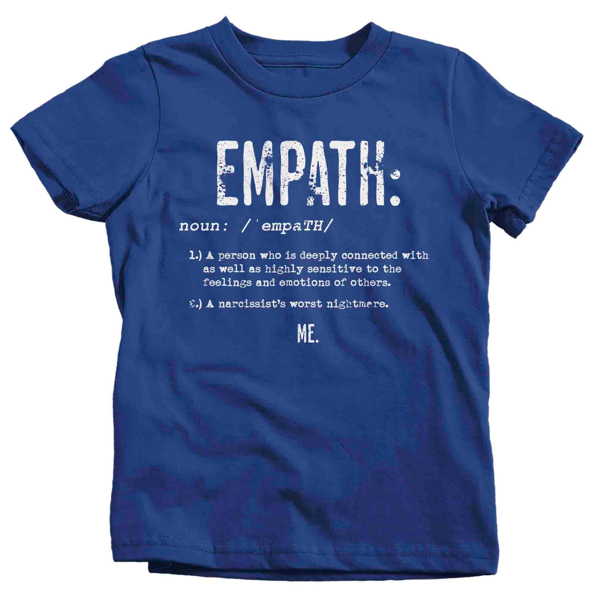 Kids Empath T-Shirt Definition Shirt Gift Ideas Superpower Child