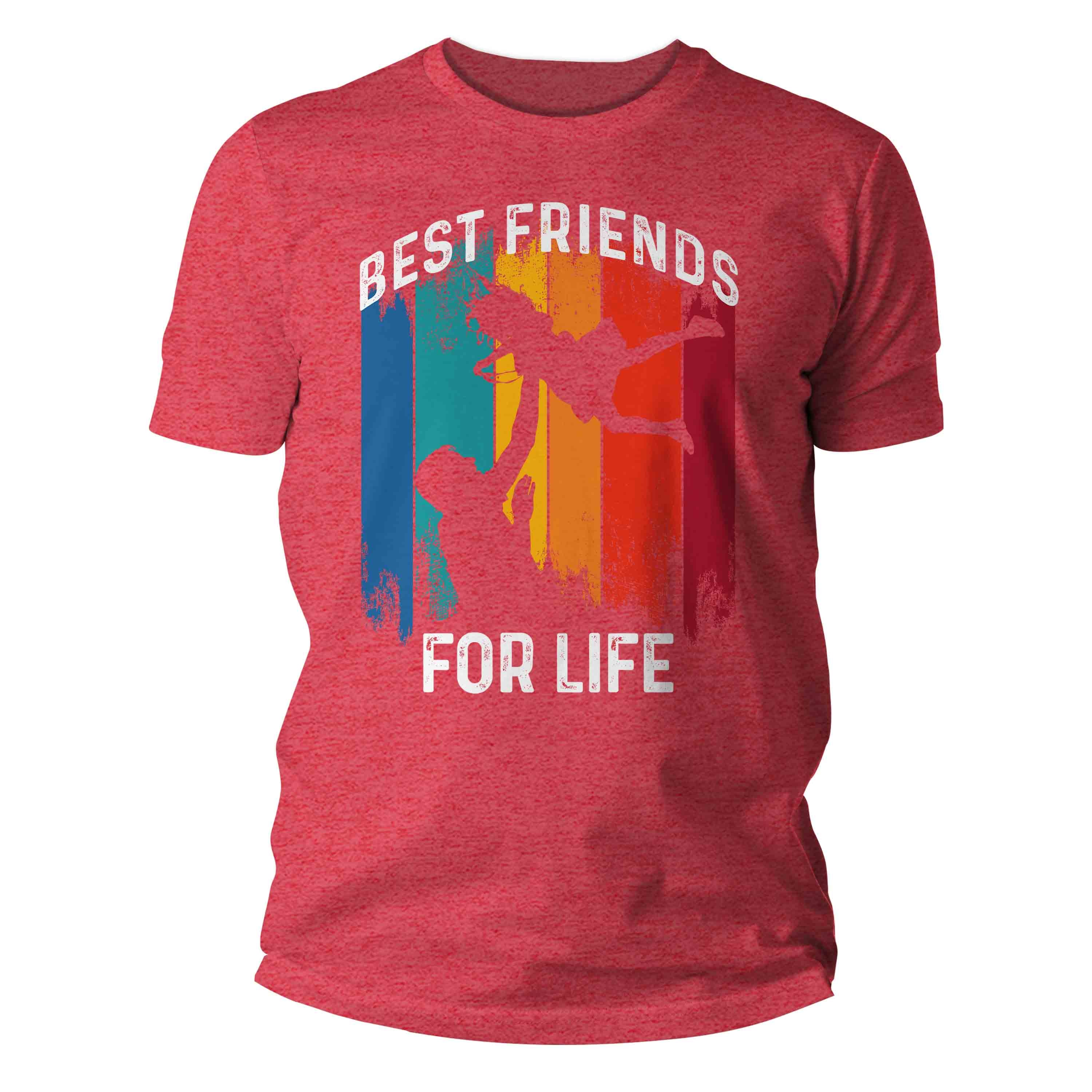 Men's Best Friends Dad Shirt Father Daughter T Shirt Matching Father Besties TShirt Father's