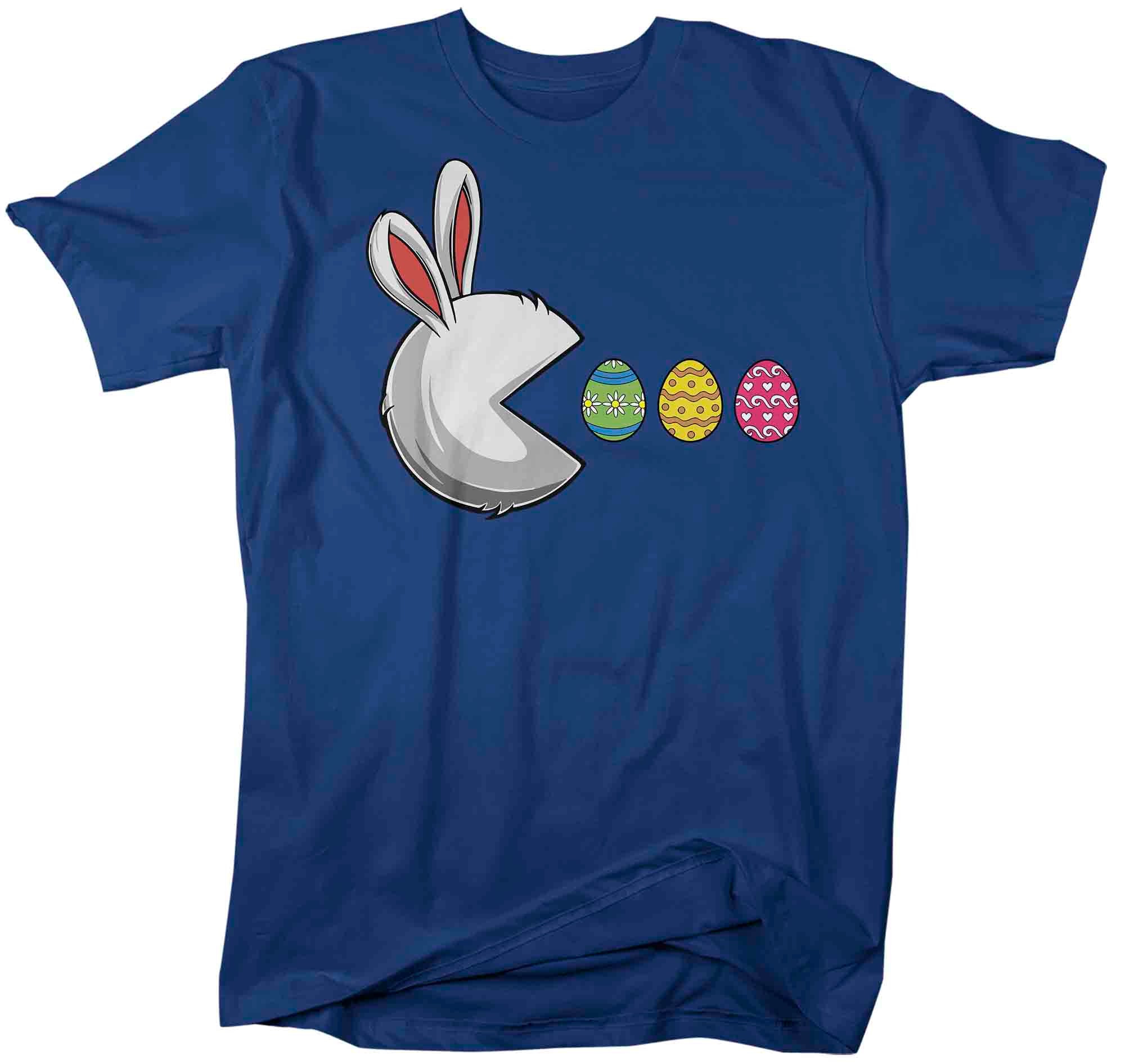 Men's Funny Easter Shirt Easter Bunny Eggs T Shirt Egg Hunter Tshirt Rabbit Graphic Tee Streetwe