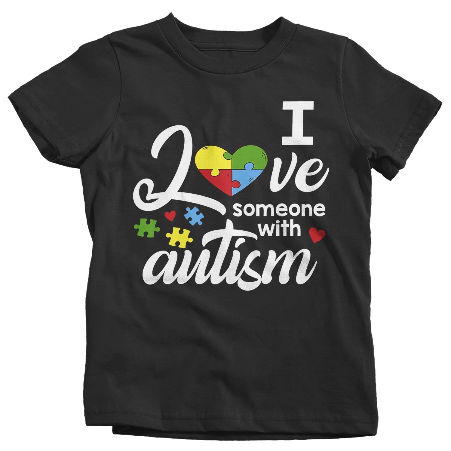 T Shirts I Love Someone With Autism T Shirt Autism Awareness Puzzle Shirts Clothing Shoes Accessories Vishawatch Com - spike chain t shirt roblox