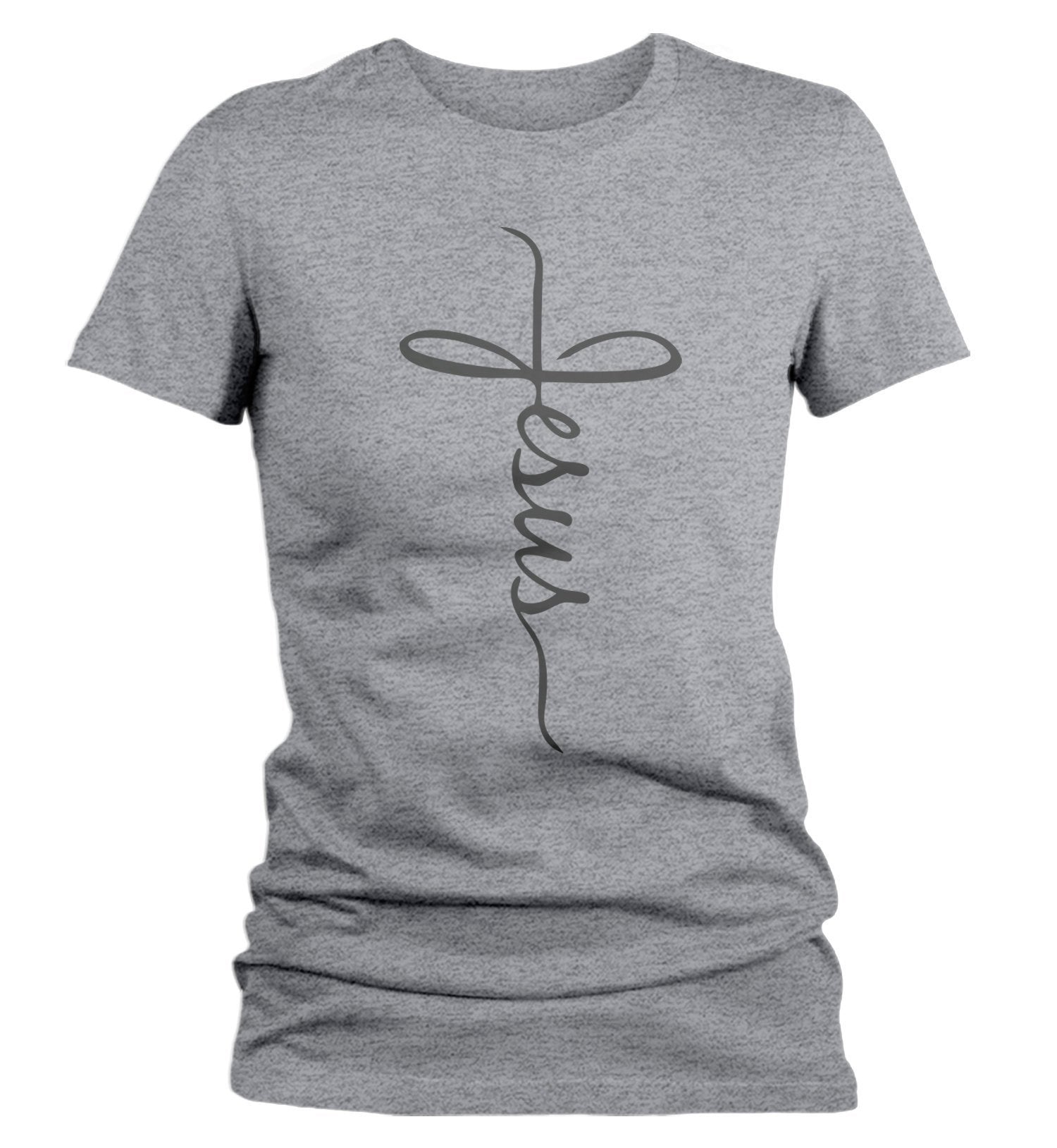 Women's Easter T-Shirt Jesus Shirt Jesus Cross TShirt Easter