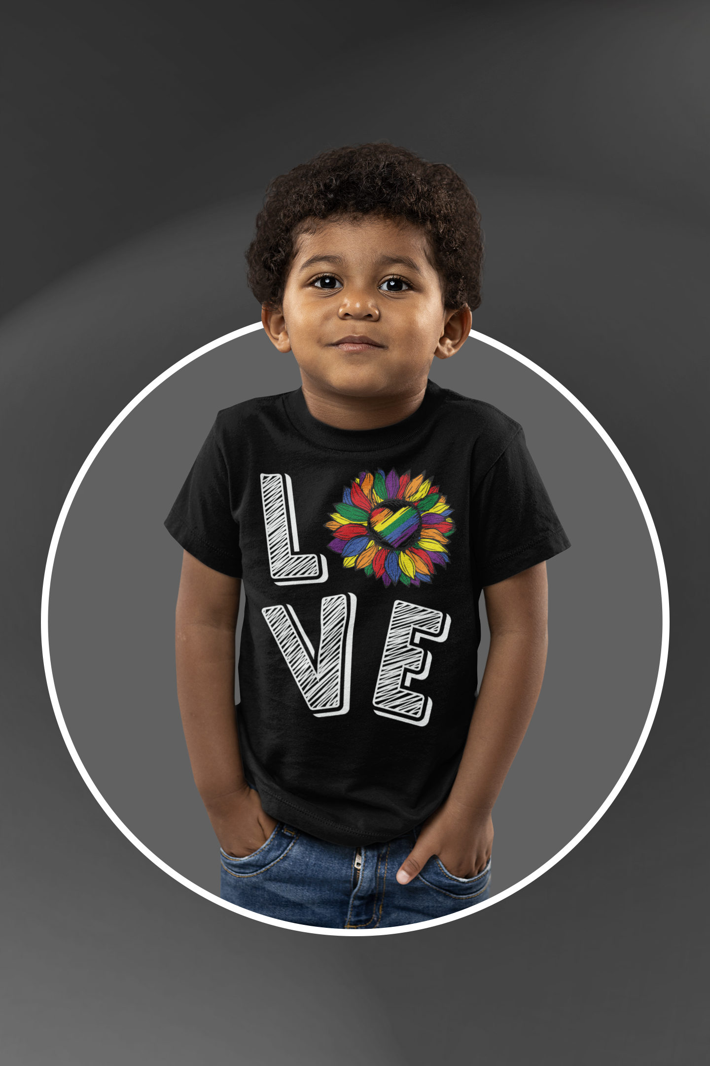 toddler boy sunflower shirt