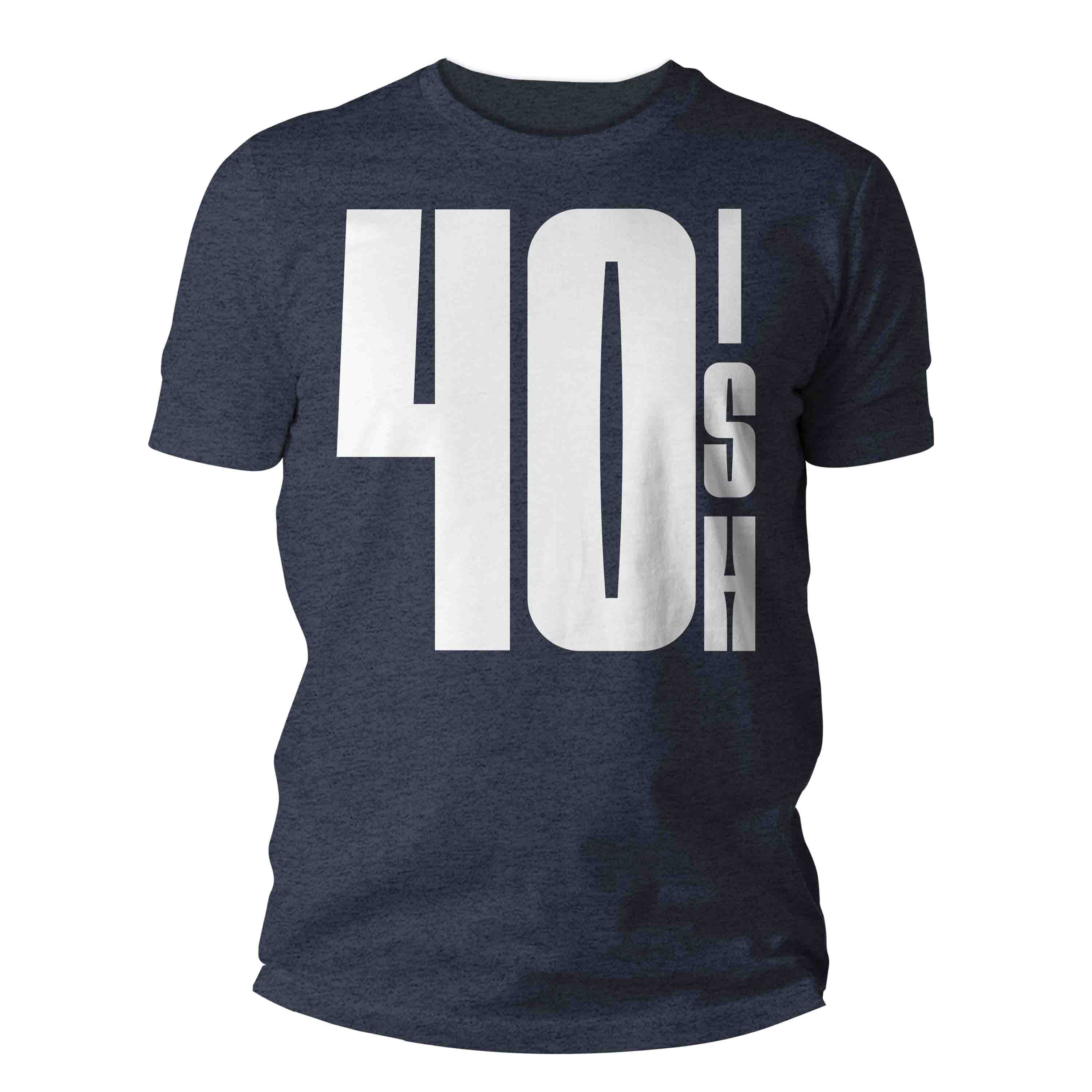 Men's Funny 40th Birthday Shirt 40ish Vintage 40-ish 40th T-Shirt Gift Idea 40 ish Birthday Shir