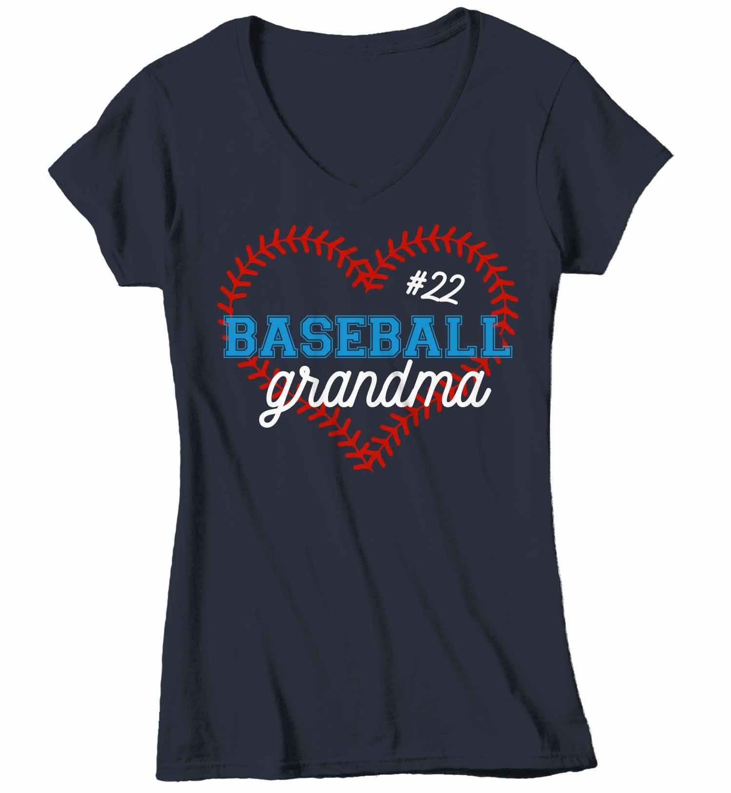 baseball heart shirt