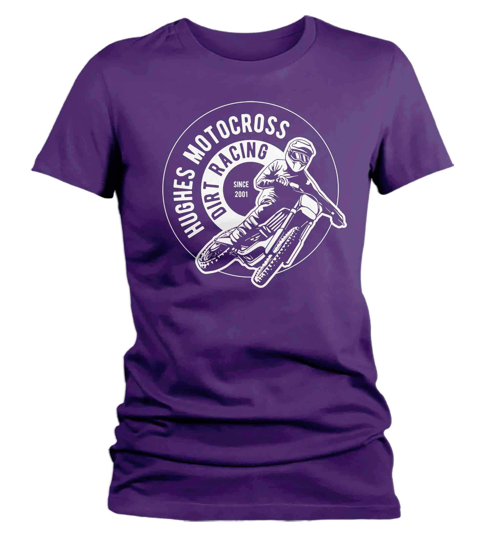 Women's Personalized Motocross Shirt Racing TShirt Custom Di