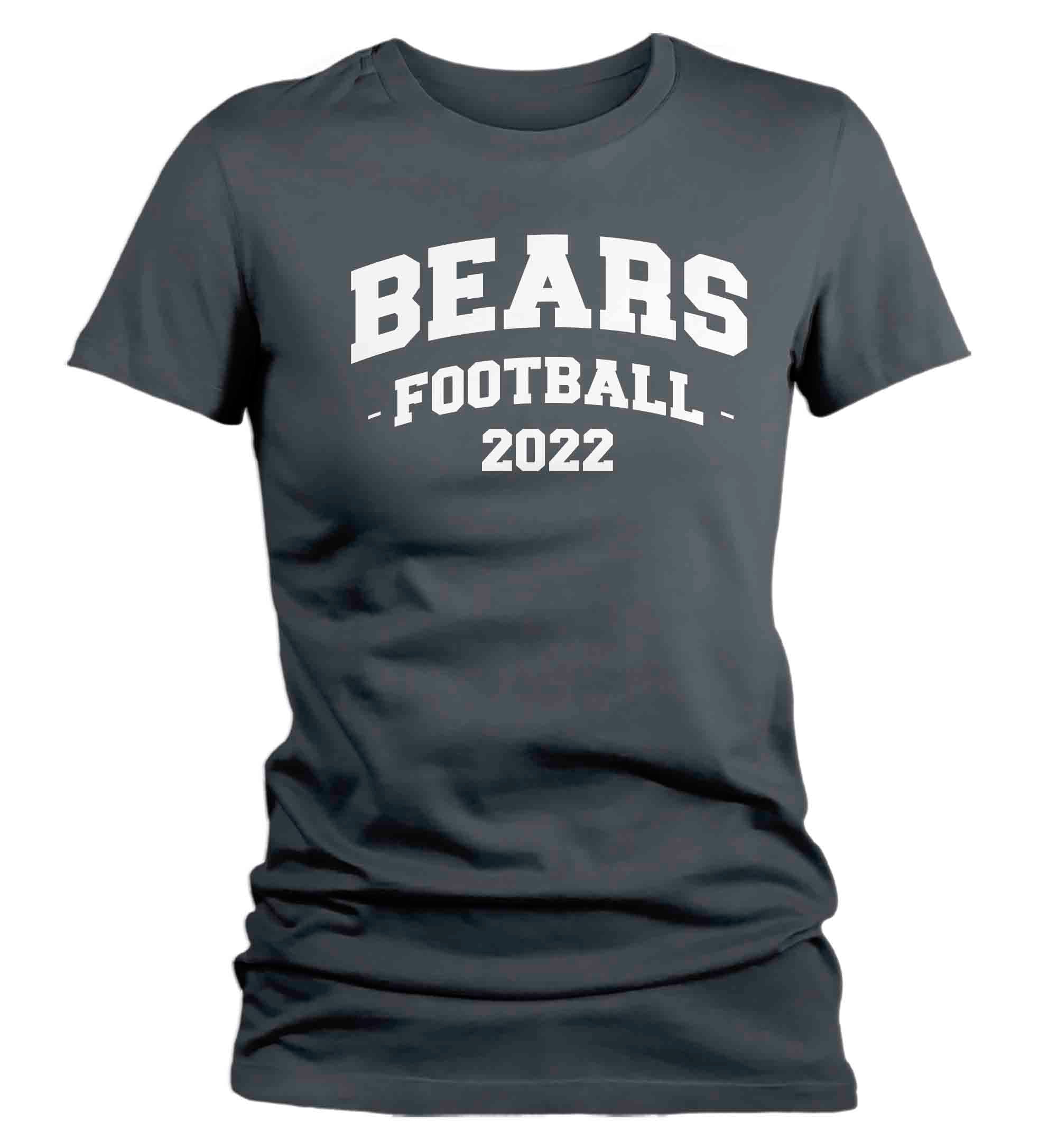 Women's Personalized Football T Shirt Custom Football Tee Shirt Personalized Football Team Mom A