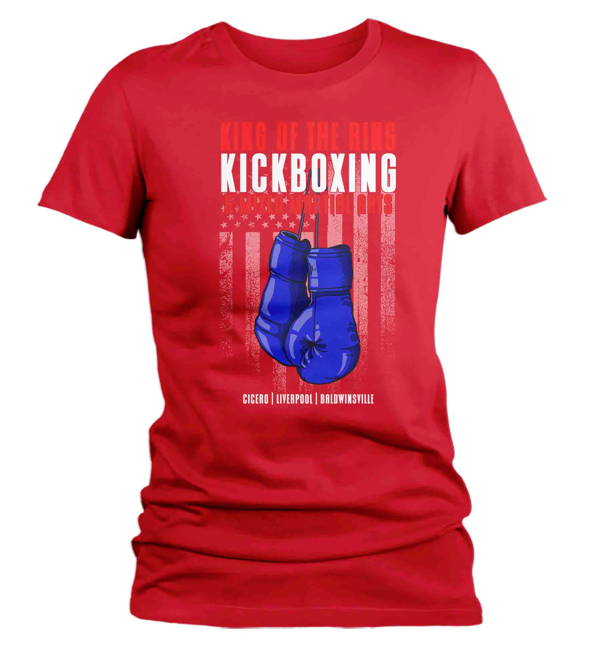Women's Boxing Shirt Mixed MMA T Shirt Gift For Fighter Boxe