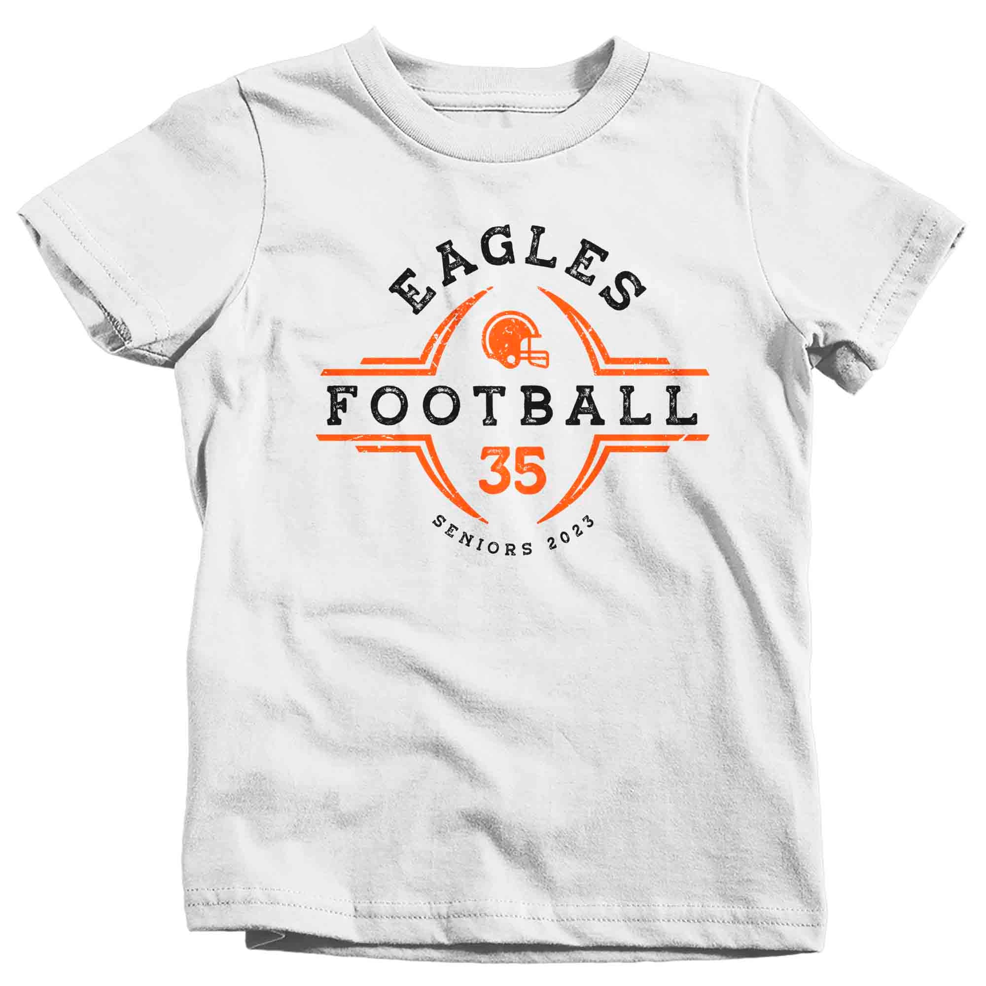 Women's Personalized Football T Shirt Custom Vintage Dad 