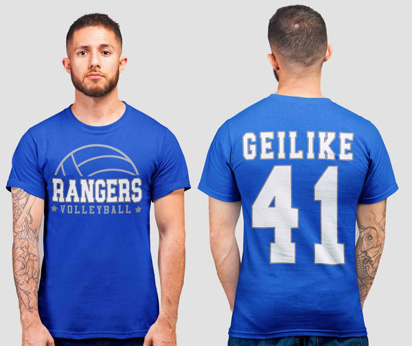 personalized rangers shirt