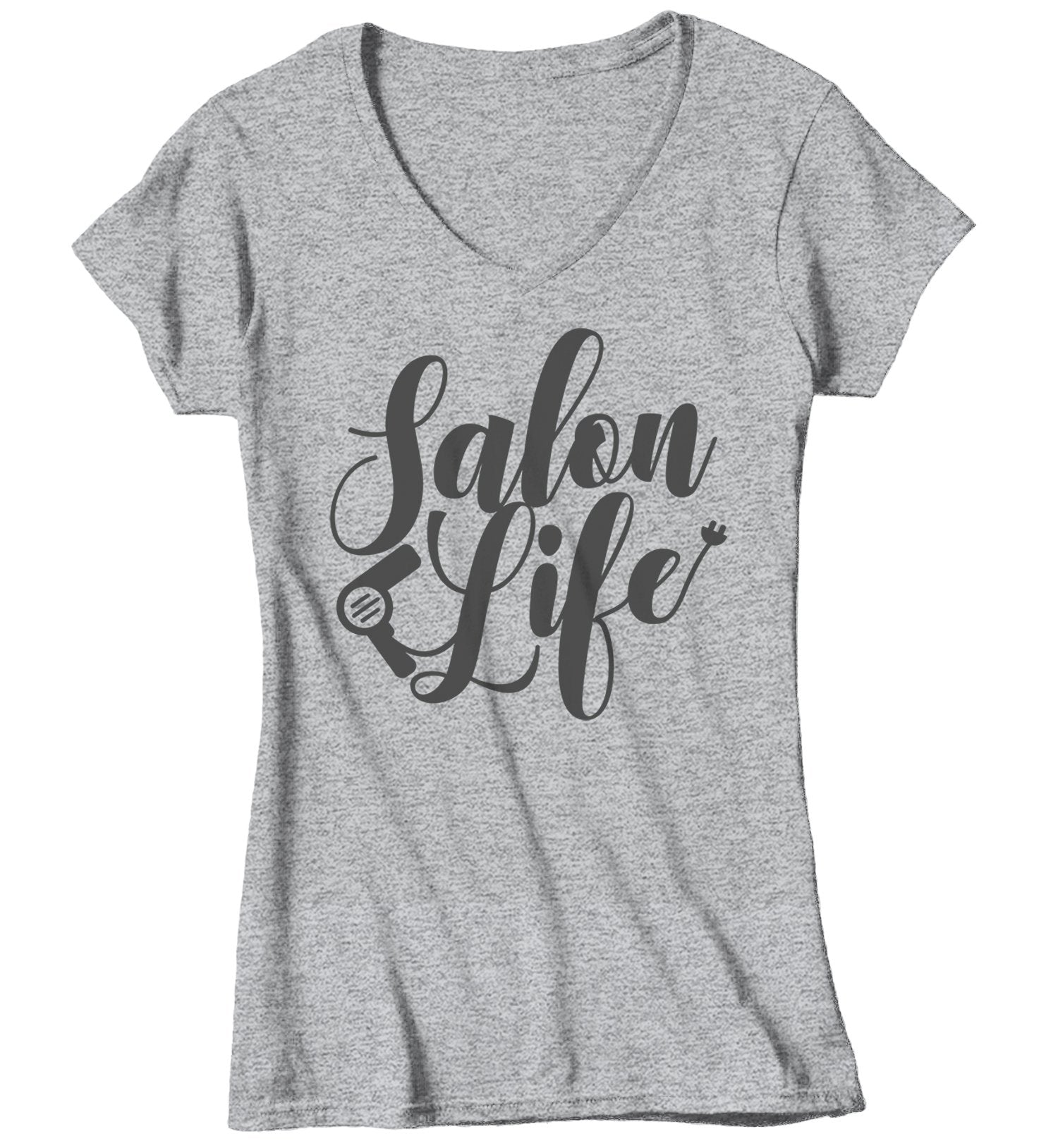 Women's Salon Life T-Shirt Hairdresser Shirts Hair Salon ...