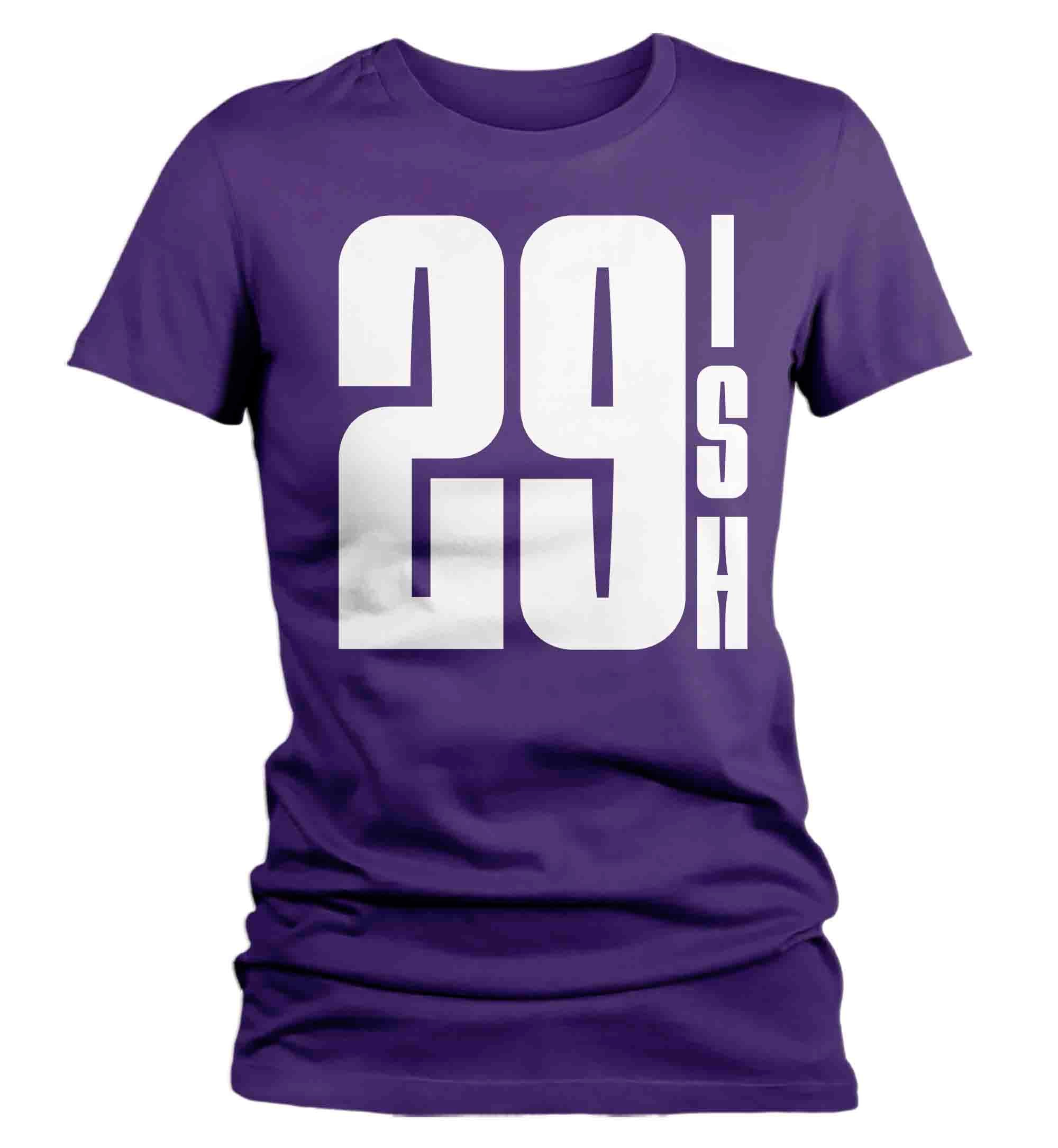 Women's 30th Birthday Shirt 29 Ish Funny T-Shirt Gift Idea 30th 29th 29-ish Birthday Shirts Joke