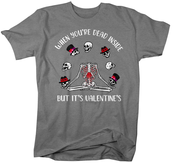 Men's Valentine's Day T Shirt Gothic Shirt When You're Dead Inside Tee |  Shirts By Sarah